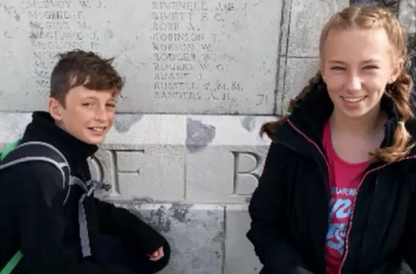 battlefields visit by George Clark and Elizabeth Smith