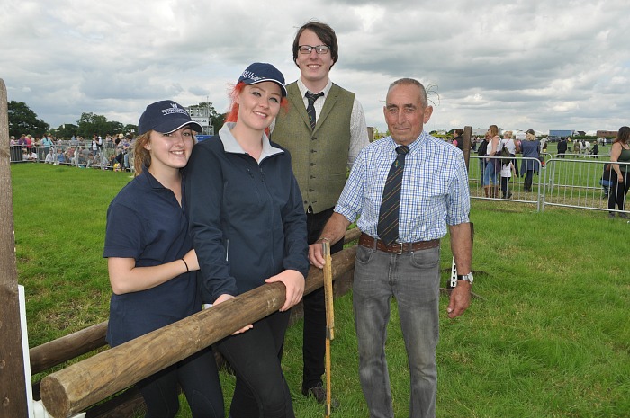 Royal Cheshire - Georgia Clare, Shannon Sutton, Alex Hutson, course builder Barry Coton