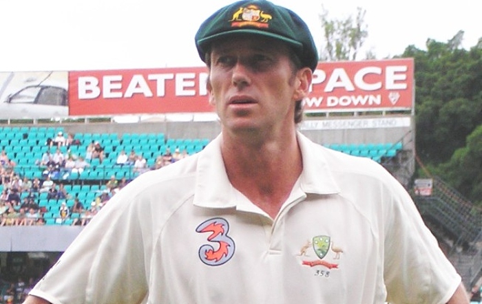 Glenn McGrath Aussie bowler