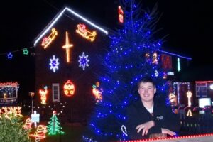 Weston Christmas Lights show unveiled by student Graham Witter