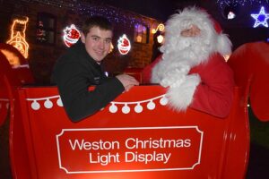 Graham Witter ready for seventh Weston Christmas Light Display