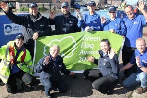 Shropshire Union Canal near Nantwich awarded Green Flag status