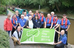 Green Flag status awarded to Shropshire Union Canal near Nantwich