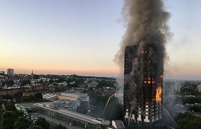 Grenfell Tower, cladding, fire - pic creative commons by Natalie Oxford