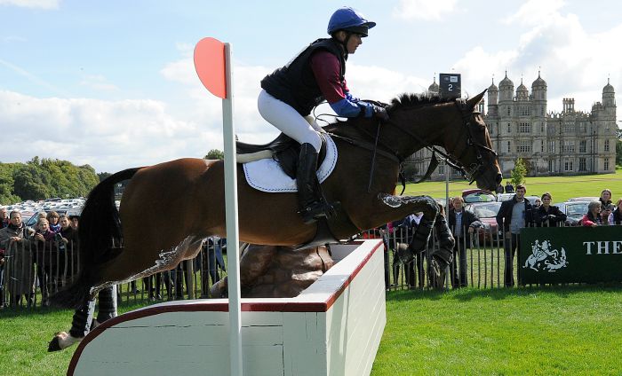 Hannah Bate and Finbury Hill, Burghley Horse Trials 2015