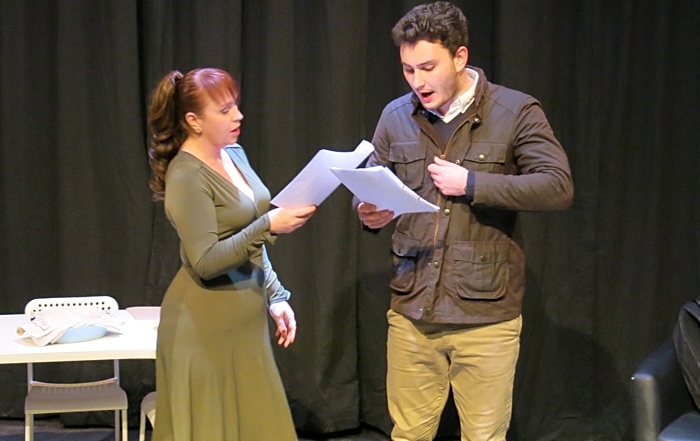 Harry Johnson and Bethany Froud as Nick and Marianne (1)