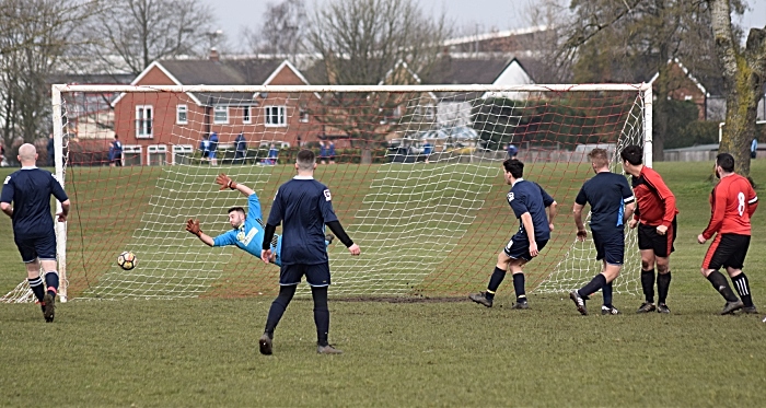 Haslington FC equalise to make it 2-2 (1)