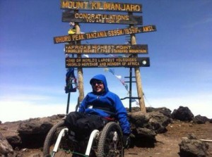 Nantwich wheelchair firm helps disabled climber achieve world first