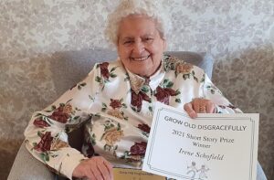 100-year-old Crewe woman’s bathtub drama wins writing competition!