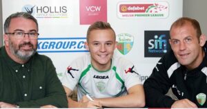 Wybunbury youngster signs Welsh Premier League deal