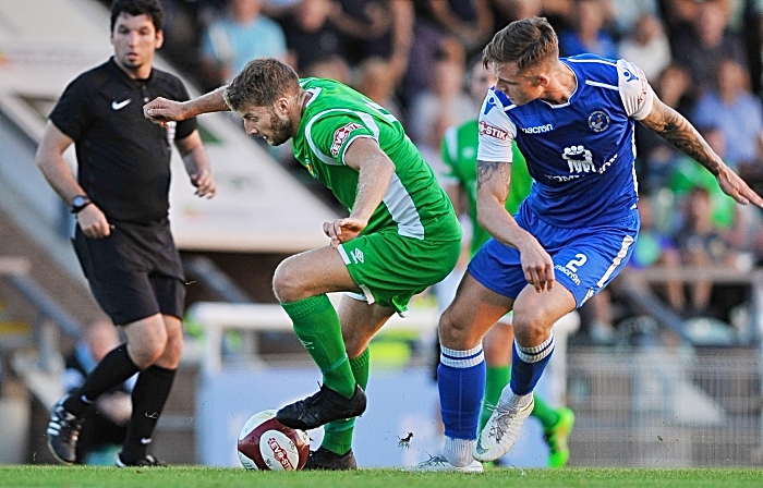 Jamie lawrie for nantwich v Buxton