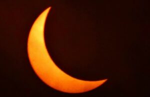 More pictures of eclipse event over South Cheshire