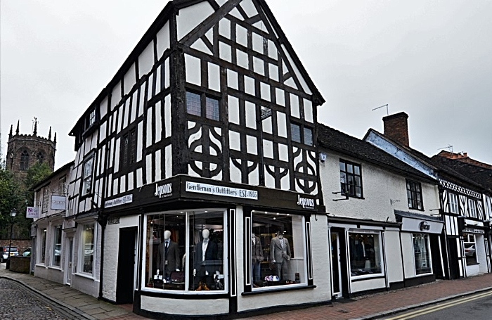 Jepsons menswear store in Nantwich - pic by Michael Garlick under creative commons licence