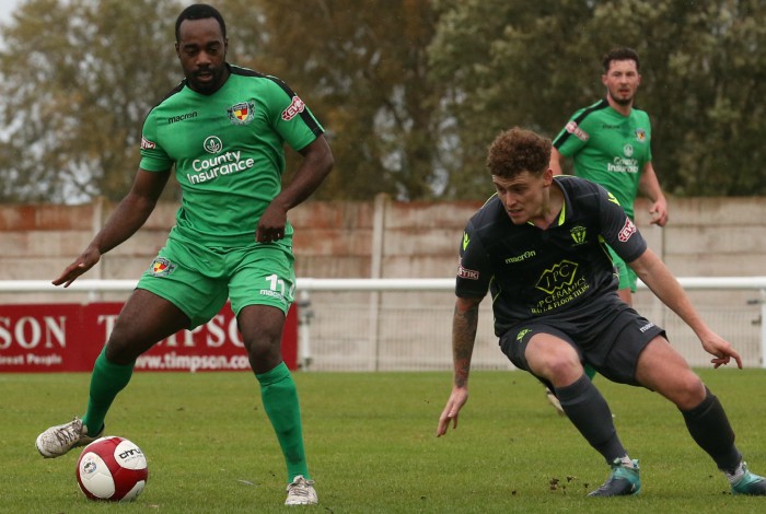 Joe Mwasile on the ball