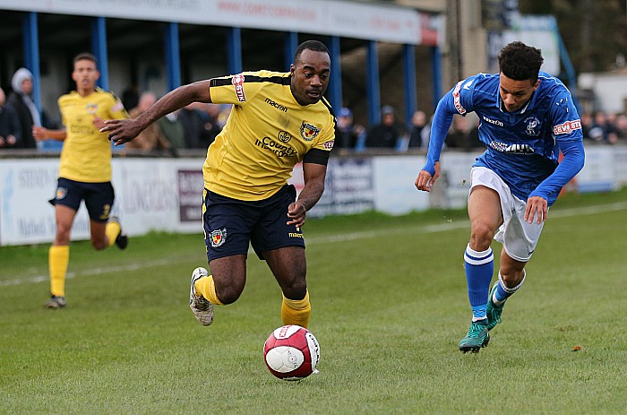 Joe Mwasile on the ball (2)