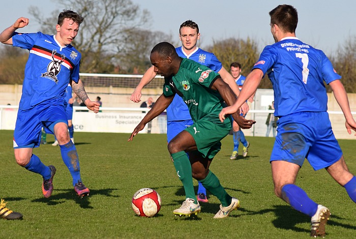 Joe Mwasile on the ball