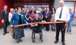 Ex Marine Joe Townsend reopens new-look £1.4m Nantwich Pool