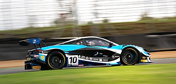 Jordan Witt in GT Championship McLaren - Brands Hatch