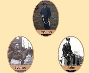 Joseph, Sydney and John Williams