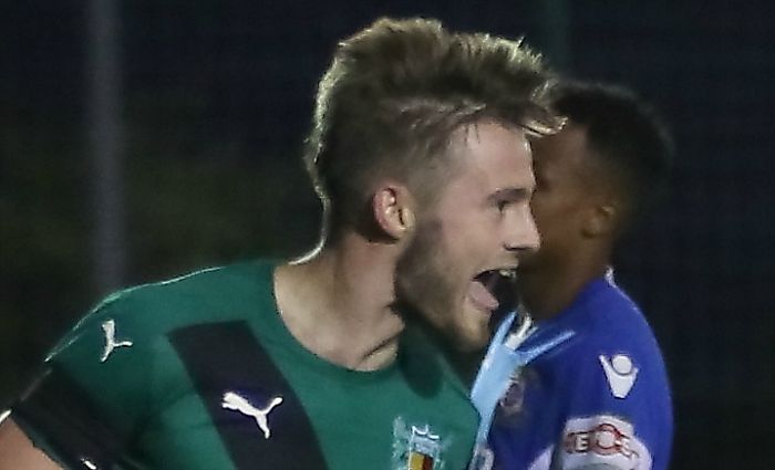 Joshua Hancock, Nantwich Town, scored against Ilkeston