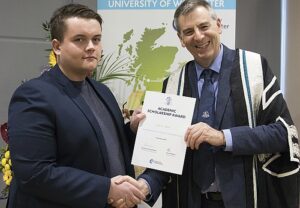 Nantwich student wins £1,000 University of Worcester scholarship