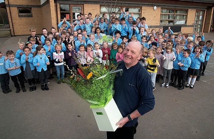 site manager Keith Challinor and Pear Tree Primary School - resize (1)