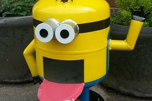 Kevin the Minion stolen from Stapeley garden