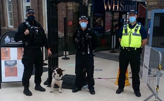 Knife crime operation at Chester Railway Station (1)