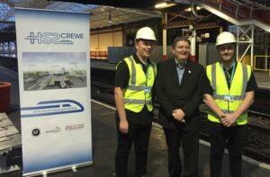 Cheshire business leaders welcome HS2 hub station for Crewe