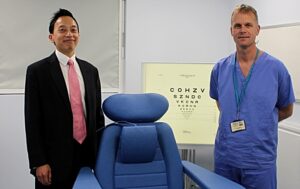 Leighton Hospital introduces pioneering cataracts surgery