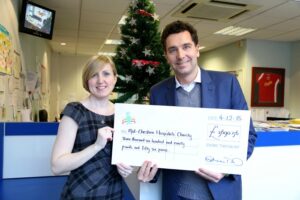 Edward Timpson marathon run raises £3,700 for MRI appeal