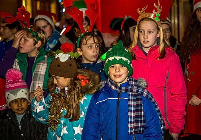 Lights switch on Nantwich 1