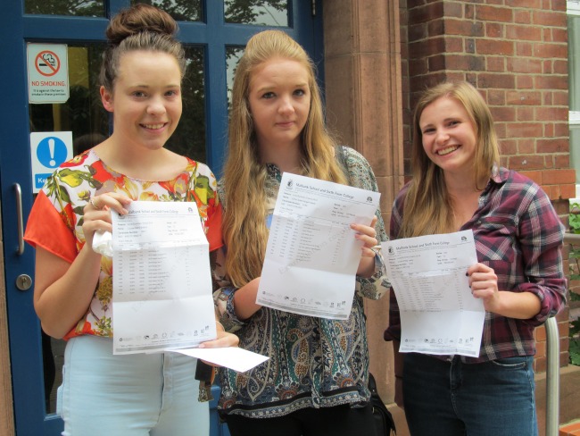 Louise Balloch, Ellie Steele and Vicki Lewis at Malbank