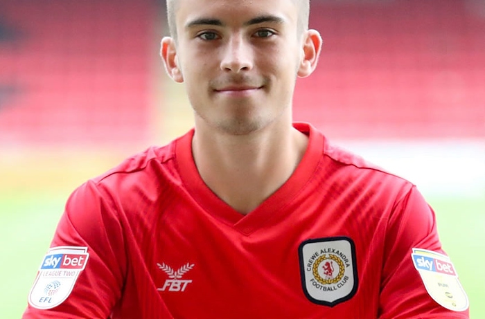 Luke Offord - Crewe Alex loan signing for Nantwich Town