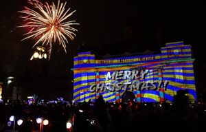 Crewe welcomes Christmas with a Lumen light fantastic