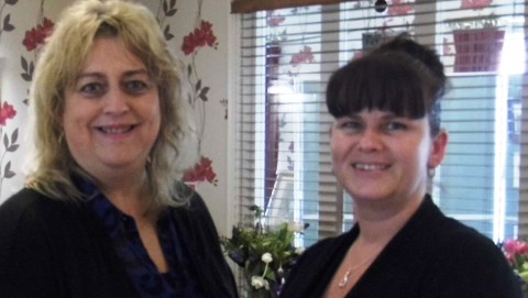 Lynne Griffin and Hilary Minshull, Richmond Village Nantwich