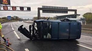 Thousands caught up in M6 chaos after two crashes in Cheshire