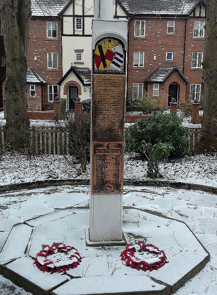 Malbank School World War One war memorial