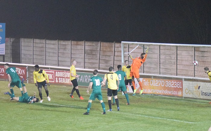 Man of the Match Ben Harrison - shirt No.4 - scores for Nantwich