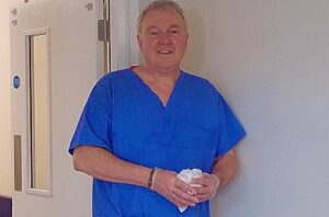 Soap script writer volunteers as Leighton Hospital cleaner during coronavirus