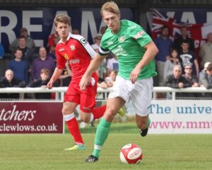 Nantwich Town captain Mark Jones enjoys defensive switch