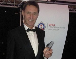 Tarporley fireman honoured as UK’s “road safety champion”