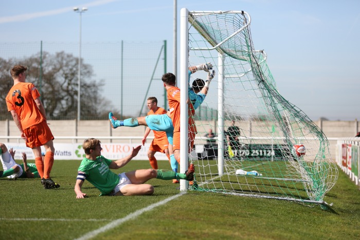 Mat Bailey fires home for Nantwich v Witton