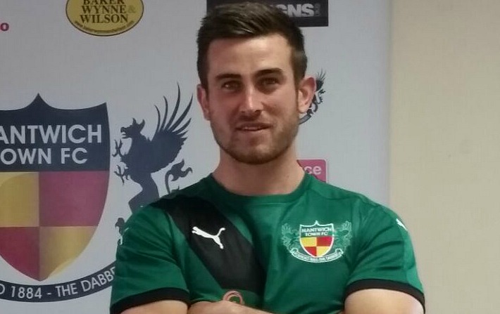 two goals against Skelmersdale - Matt Bell, Nantwich Town, man of match in FA Trophy