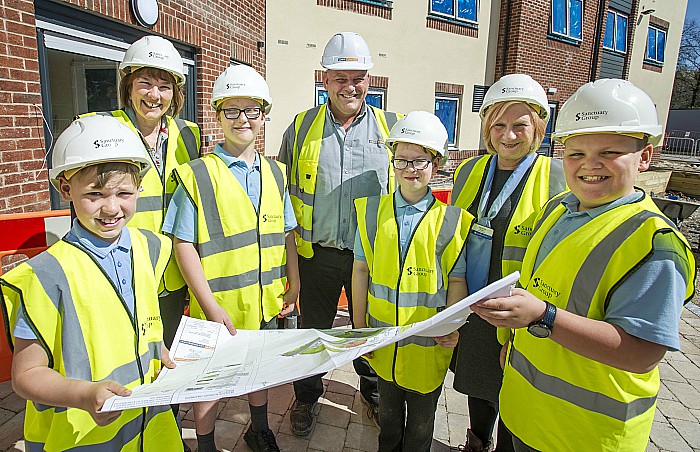 Matthew Povey, Hazel Brown, Oliver Jones, Gary Finch, Jan Obolewicz, Jackie Walker, Isaac Baxter - time capsule plan for care home