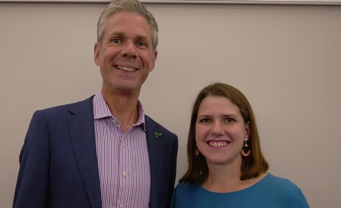 Matthew Theobald with Jo Swinson (1)