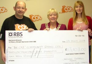 Nantwich Town Council £13,000 grant for The Cat FM radio plan