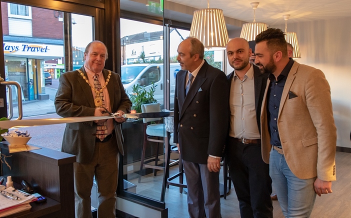 Mayor David Marren opens new Romazzino