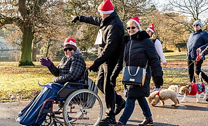 Mid cheshire hospitals charity Merry mile