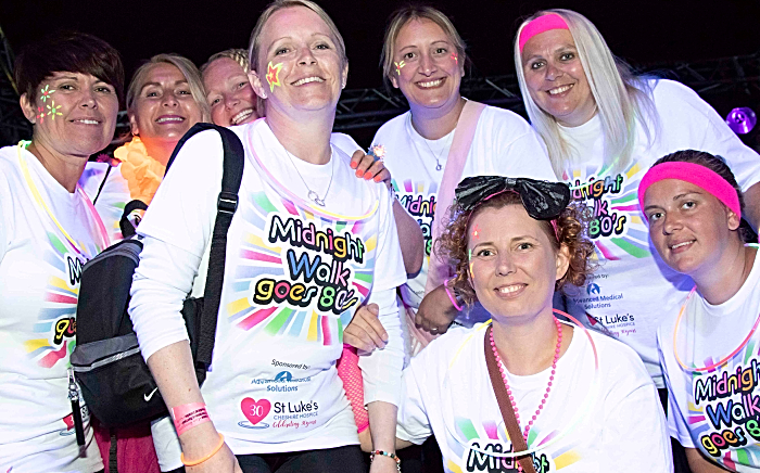 Midnight Walk for St Luke's Hospice